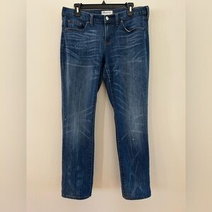 Madewell Distressed Slim Boyjeans, Size 32